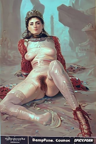 masterpiece, wide hips, panting, ice, light saber, space age