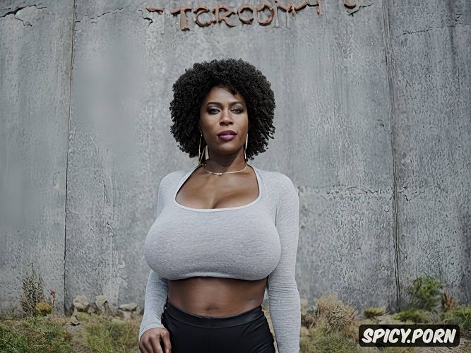 display tits, mountains, big hips, humongous boobs, intricate hair