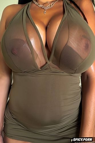deep cleavage, nipple slip, hip dimples, extremely detailed lighting