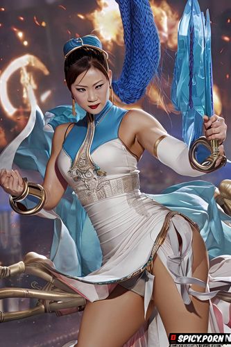 long dress, chun li streetfighter