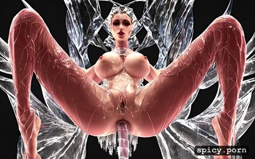 3d digital art, 900000 dpi, covered in grool, grool dripping pussy