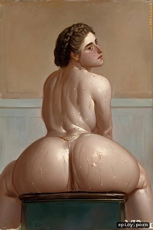 freckles, masterpiece, 19th century 30 yo russian grand duchess spread legs sweating