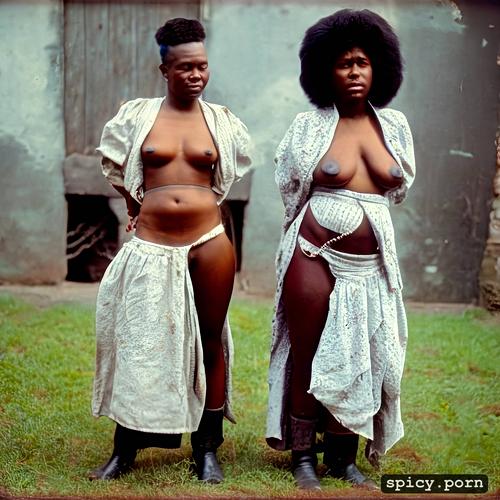 slaves, submissive females, black females, auction, ebony females