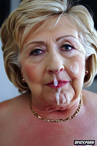 perfect porn, hillaryclinton, looking into camera, random normal petite granny