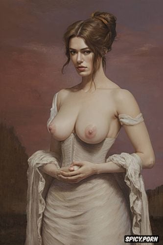 flat chested, sailormoon, pink nipples, fat thighs, rembrandt oil painting