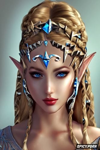 princess zelda legend of zelda portrait beautiful face masterpiece