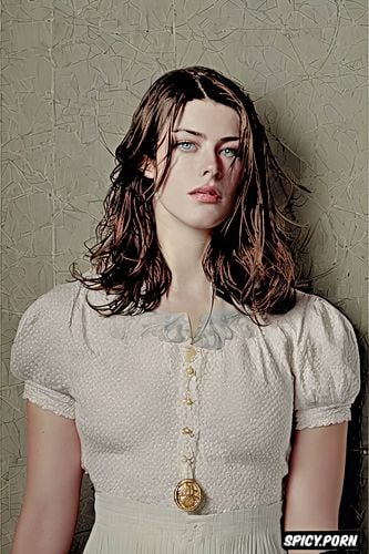 milla jovovich, millie brady, sailormoon, jules bastien lepage oil painting