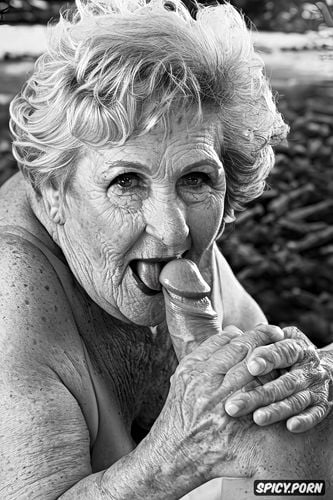 wrinkled face, grandmother, intricate messy hair, old woman