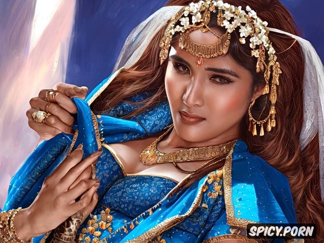natural petite amateur 30 yo indian maa unfurling her saree to reveal her a