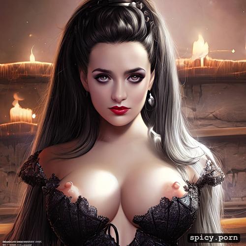 masterpiece, katherine langford as lillian munster from the tv show the munsters