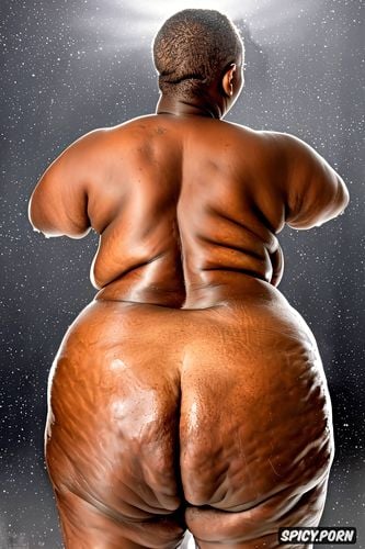 granny, african, cellulite all over body, intricate, masterpiece