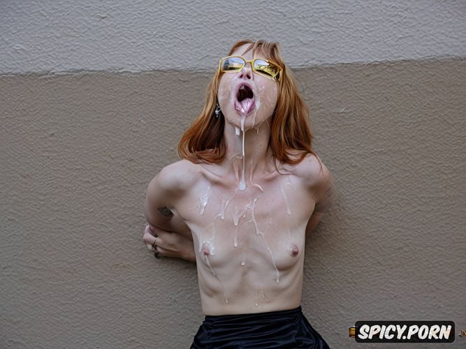 blevel german tween attacked in the street, drooling and gagging