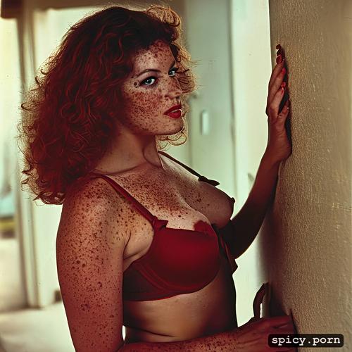 looks like gilda radner, highres, exposed erect nipples, 1970 s porn magazine cover