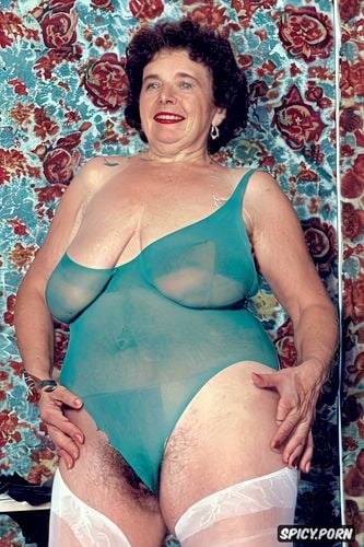 showing big cunt, 70 years old, patterns pantyhose torn at pussy