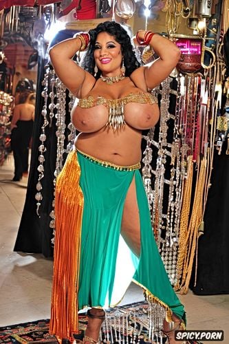 busty1 45, gold and silver and pearls jewelry, beautiful curvy body