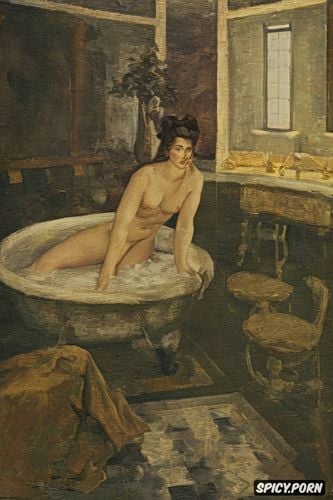 tapestry, tiled bathing, post impressionist fauves erotic art