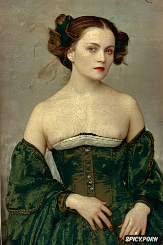 ilya repin portrait painting, 19th century cute 25 yo grand duchess