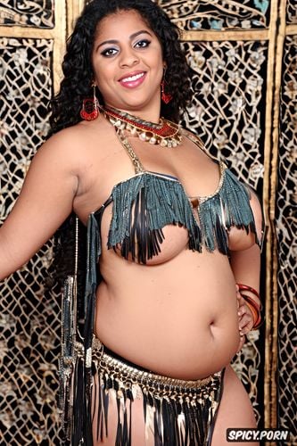 curvy, flat stomach, beautiful egyptian bellydancer, very realistic