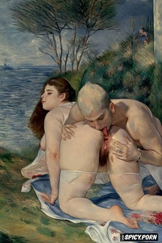 plus size model, cézanne, man and woman, penetration, el greco