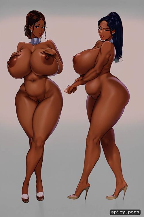 latina, group photo, long nipples, dark skin, 35 yo milf, true color