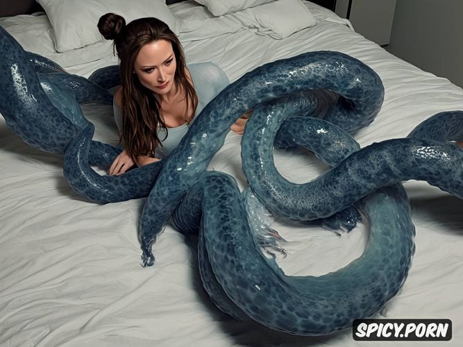very dark bedroom, great legs, sex tentacle attack, legs arched
