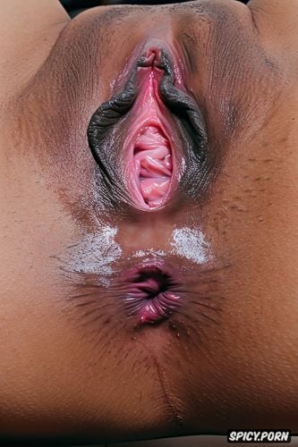 spreading pussy, gaping anal, asian, natural, close up pussy