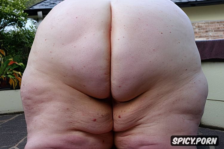 bbw, pov, detailed asshole, real person, ultra detailed, fat ass
