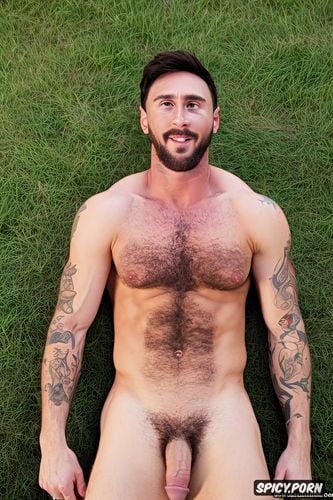 solo portugues man body muscular, big bush, some body hair, nice abs