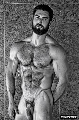 true alphaman, visible cheekbones and perfect face and meaty nude muscles makes him a true dominant with big penis he has a totally ripped low fat symmetrical body he is hot caucasian nordic type
