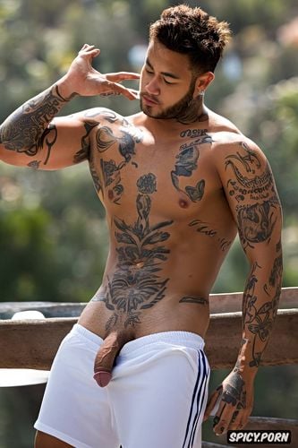 hot, neymar, brown eyes, big penis, brasileiro, nudes, tattoo