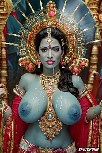 fucking in public, dripping in cum, wearing traditional hindu clothes