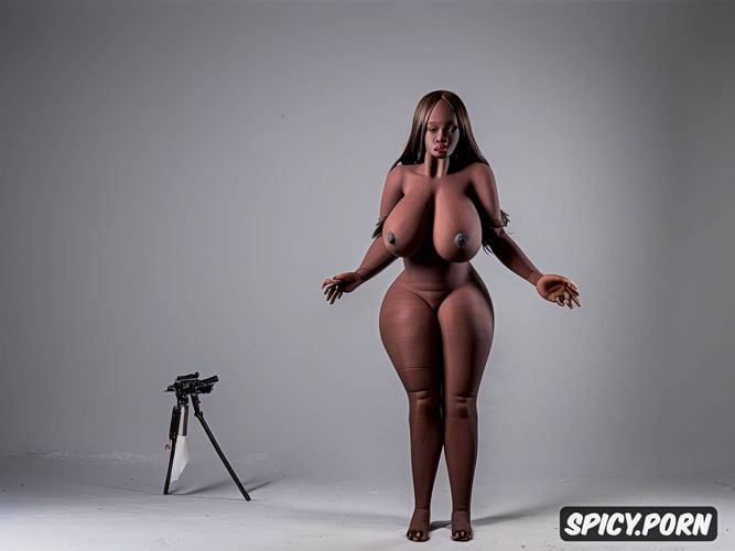 himba pretty face woman silicone tpe sex doll with gigantic natural breasts