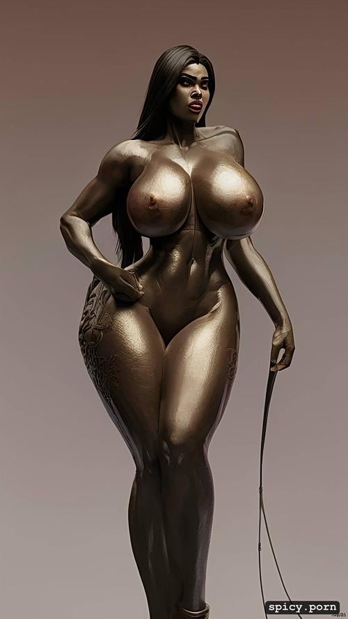 dark skin, beautiful, ultra detailed, extremely wide hips, high definition ambient occlusion