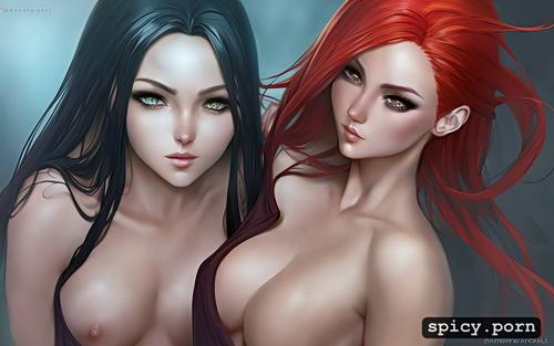 anime game character, realistic portrait, beautiful realistic anime art style