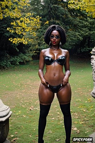 huge boobs, ebony woman, glasses, cute face, 19 years old, oiled body
