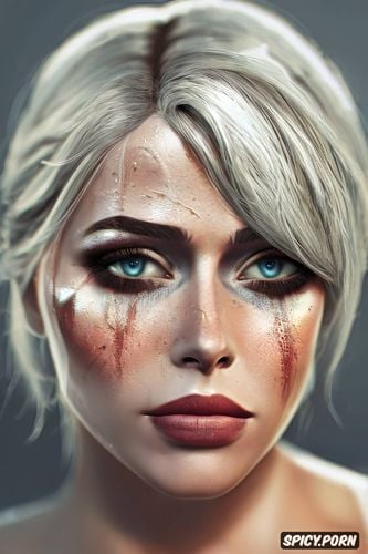 ultra detailed, ultra realistic, 8k shot on canon dslr, ciri the witcher 3 beautiful face