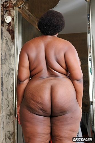 intricate, huge round butt, south african, perfect anatomy, granny