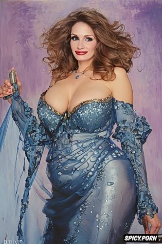 gorgeous face, perfume commercial, flat breasts, john singer sargeant oil painting