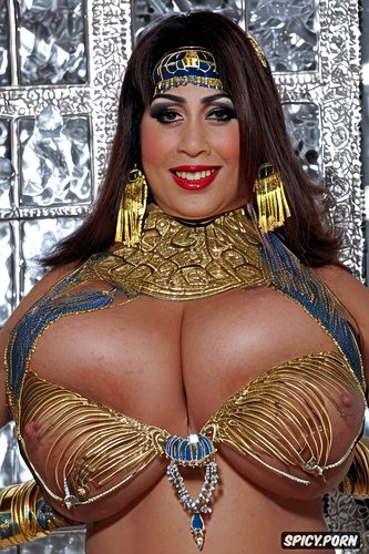 curvy, busty1 7, very realistic, gigantic hanging boobs, gorgeous egyptian bellydancer