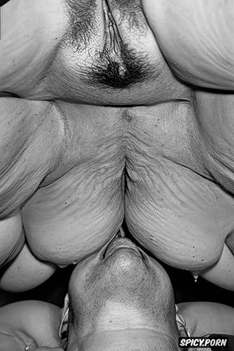fat old woman, big tits, high quality realistic photo, being penetrated by a huge dick
