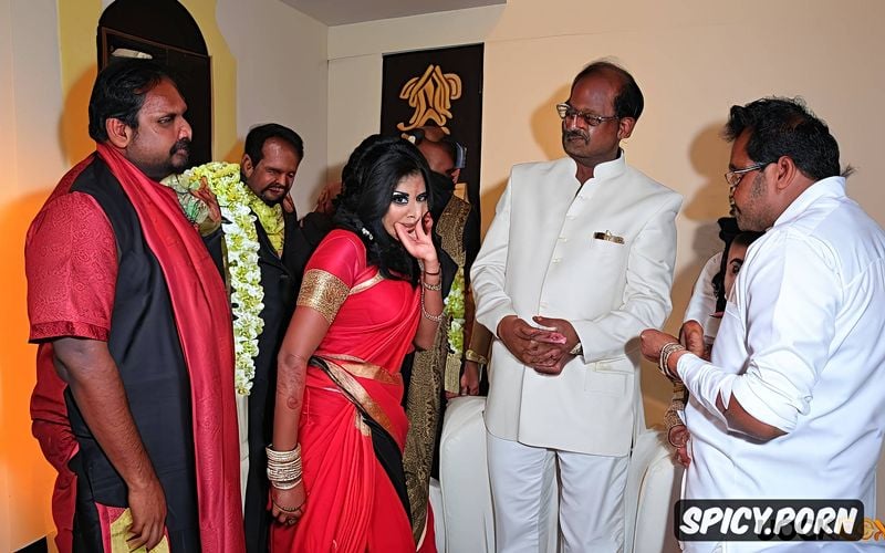 south indian bully boss comes to muslim wedding, forced to give blowjob by bully boss