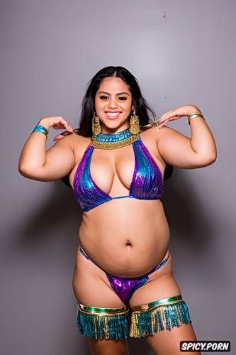 curvy, massive breasts, gigantic hanging boobs, color photo