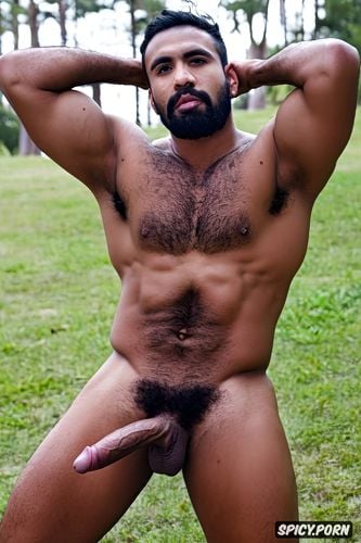 hairy armpits, sweat body sweat wet, guy, one alone naked athletic pakistani man