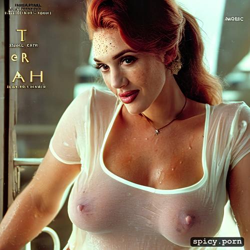 highres, 1970 s porn magazine cover, dramatic, masterpiece, looks like kate winslet