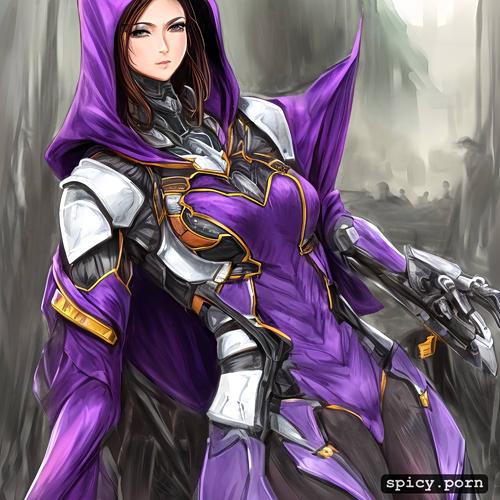wearing a purple cloak, color, 3dt, byjustpixels, sketch, engineered