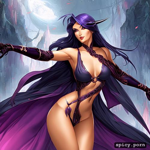 nyx, nyx from hades game, goddess of night, chthonic, night