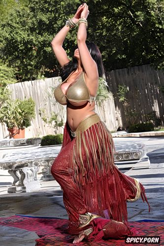 large saggy breasts, gigantic natural boobs, gorgeous1 7 bellydancer at a dance festival