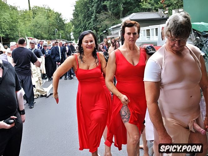 vivid natural colors embossed bodies after was fucked at home by her uncle for the first time in her life one too tiny cute thin niece wide open and wet at twat rised up a lot her red dress and proud she parades on the street besides men eager for her twat