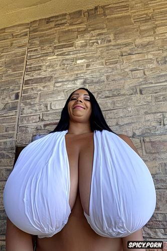 wide hips, gorgeous white egyptian supermodel, half view, chubby thick thighs