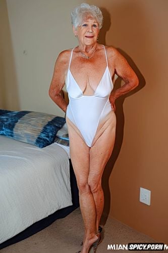 encouraging masturbation, ninety year old american granny, showing tits massive breast wearing sexy slide mules